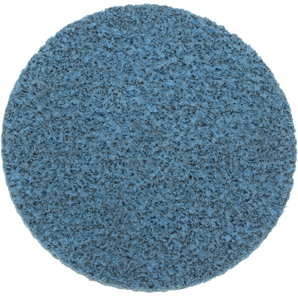 Deburring Disc: 2" Dia, Medium Grade, Aluminum Oxide