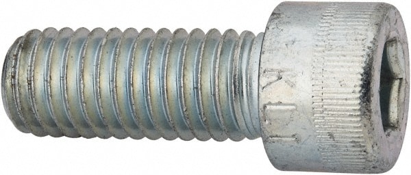 Made in USA 50C125KCS/A Low Head Socket Cap Screw: 1/2-13, 1-1/4" Length Under Head, Socket Cap Head, Hex Socket Drive, Alloy Steel, Zinc-Plated Image