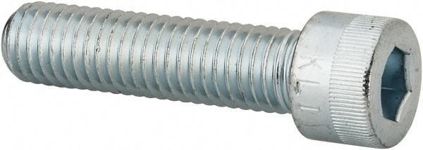 Made in USA 50C200KCS/A Low Head Socket Cap Screw: 1/2-13, 2" Length Under Head, Socket Cap Head, Hex Socket Drive, Alloy Steel, Zinc-Plated Image