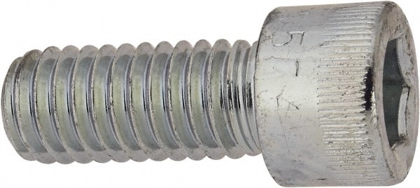 Made in USA 37C87KCS/A Low Head Socket Cap Screw: 3/8-16, 7/8" Length Under Head, Socket Cap Head, Hex Socket Drive, Alloy Steel, Zinc-Plated Image