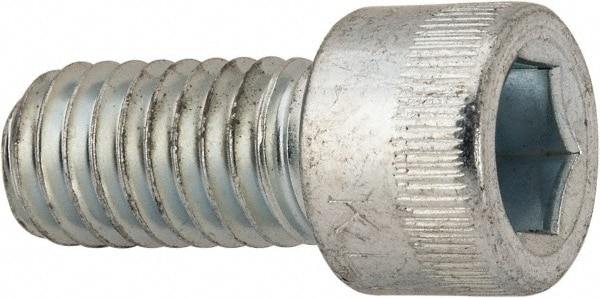 Made in USA 37C75KCS/A Low Head Socket Cap Screw: 3/8-16, 3/4" Length Under Head, Socket Cap Head, Hex Socket Drive, Alloy Steel, Zinc-Plated Image