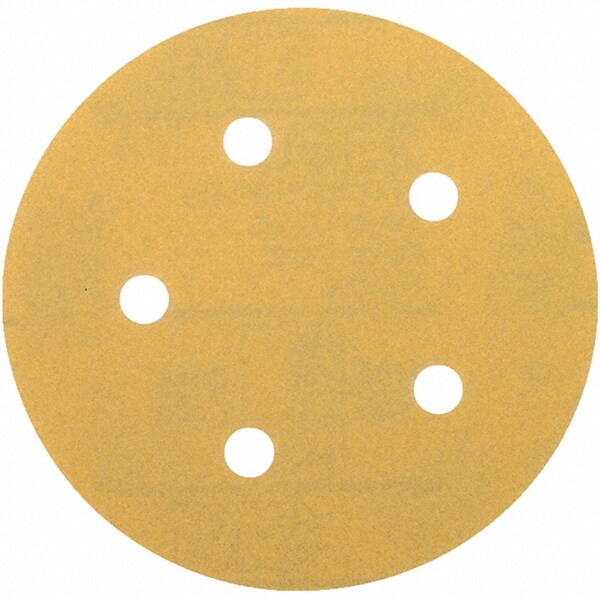 Hook & Loop Disc: 180 Grit, Coated, Aluminum Oxide
