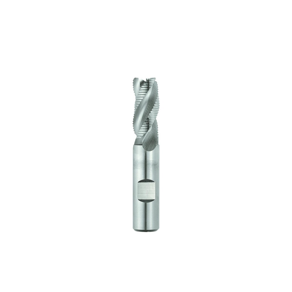 Niagara Cutter 17016658 Square End Mill: 1/2 Dia, 1 LOC, 1/2 Shank Dia, 3-1/16 OAL, 3 Flutes, Cobalt Image