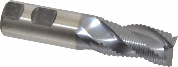 Niagara Cutter 17016667 Square End Mill: 1 Dia, 1-3/4 LOC, 1 Shank Dia, 4-5/8 OAL, 3 Flutes, Cobalt Image