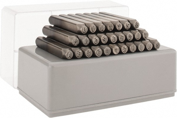 C.H. Hanson 20901 Heavy-Duty Stamp Set: 5/32" Character, 27 pc 