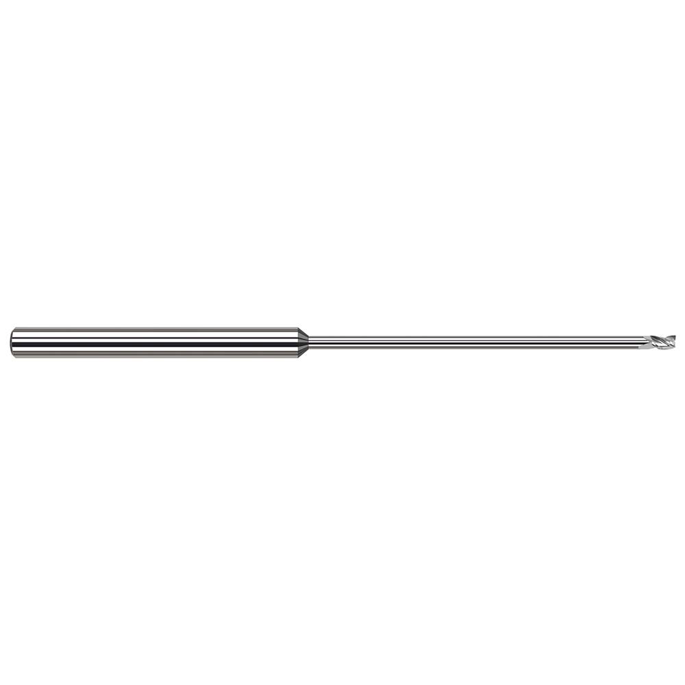 Harvey Tool 38047 Square End Mill: 3/64" Dia, 3 Flutes, 0.07" LOC, Solid Carbide, 30 &deg; Helix Image
