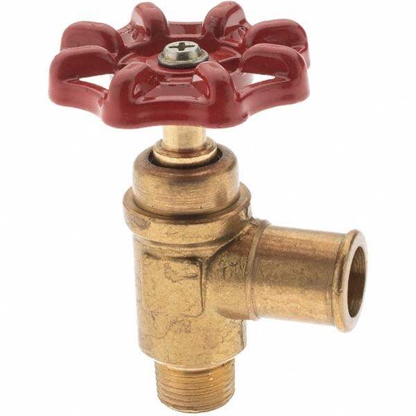 3/4 x 3/8" Pipe, Shut-Off Drain Cock & Shutoff Valve