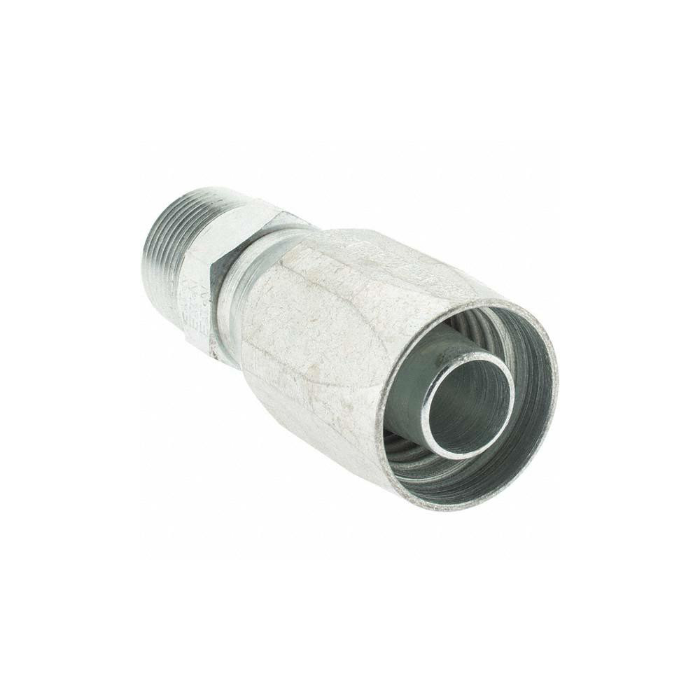 Eaton 3/414 NPT, Carbon Steel Reusable Hose Male Fitting 45645587