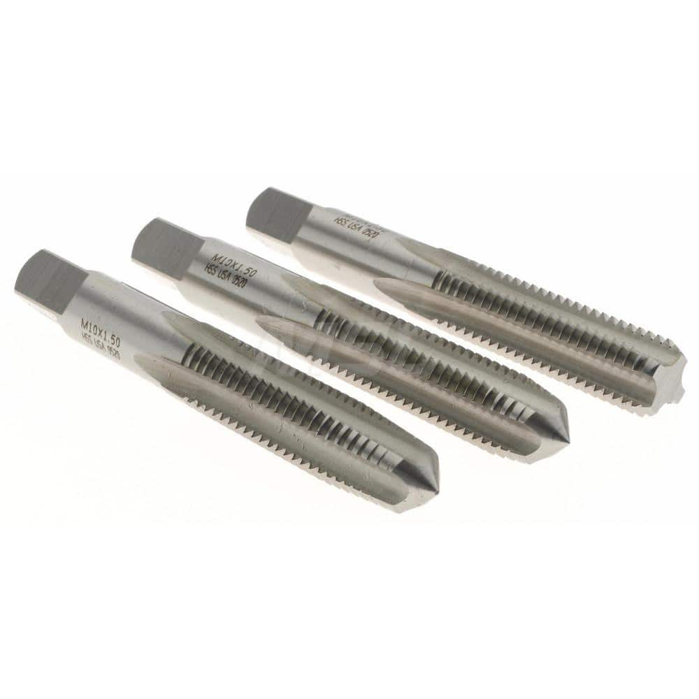Value Collection - Standard Pipe Tap: 4-8, NPT, 10 Flutes, Carbon Steel,  Bright/Uncoated - 79772141 - MSC Industrial Supply