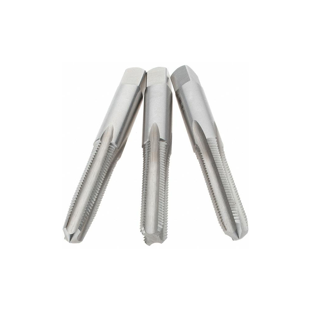 Made in USA Tap Set M7 x 1 Metric Coarse, 4 Flute, Bottoming Plug