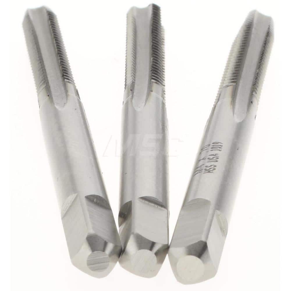 Made in USA - Tap Set: M4 x 0.7 Metric Coarse, 4 Flute, Bottoming 