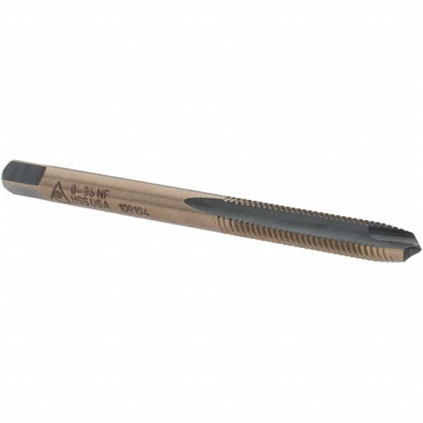 UNF Thread Size #8-36 Spiral Point Tap High Speed Steel Pack of 5 Overall Length 2.1200 TiN 