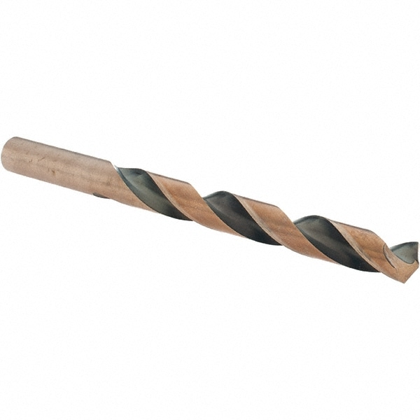 Mechanics Drill Bit: 11 mm Dia, 135 ° Point, High Speed Steel, Straight-Cylindrical Shank, Split Point