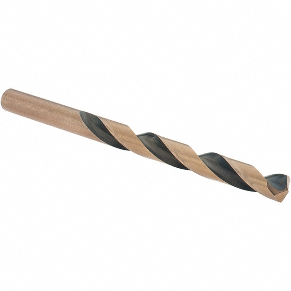 Mechanics Drill Bit: 7.5 mm Dia, 135 ° Point, High Speed Steel, Straight-Cylindrical Shank, Split Point