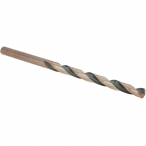 Mechanics Drill Bit: 4 mm Dia, 135 ° Point, High Speed Steel, Straight-Cylindrical Shank, Split Point