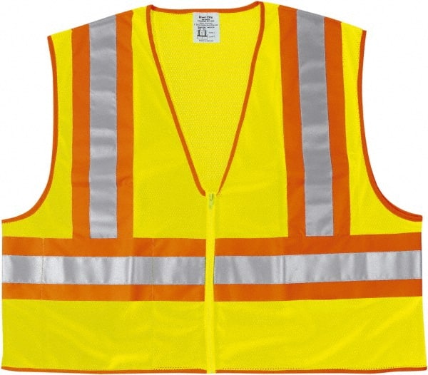 MCR Safety - High Visibility Vest: X-Large - 45654365 - MSC Industrial  Supply