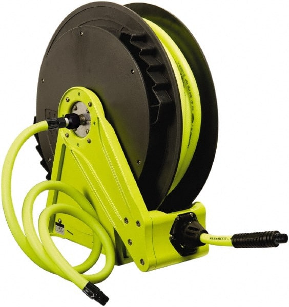 Legacy - Hose Reel with Hose: 3/8″ ID Hose x 50', Spring Retractable -  45655321 - MSC Industrial Supply
