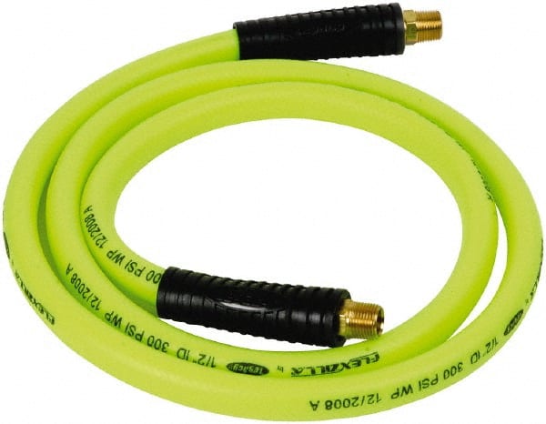 Legacy HFZ1206YW3S Lead-In Whip Hose: 1/2" ID, 6 