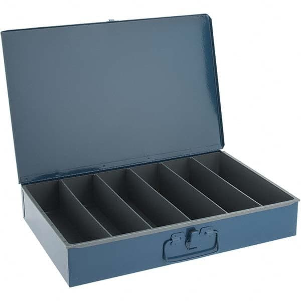 6 in. Waterproof Storage Bin - 6-Compartment Small Parts Organize NEW