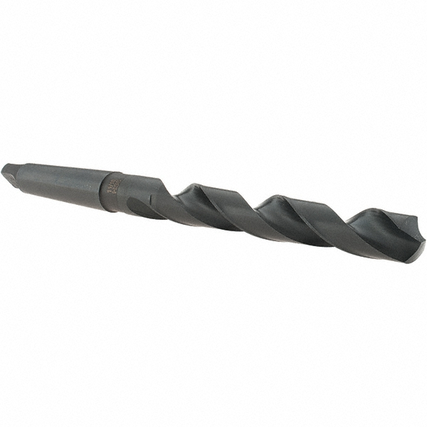 Taper Shank Drill Bit: 11/16" Dia, 2MT, 118 ° Point, High Speed Steel