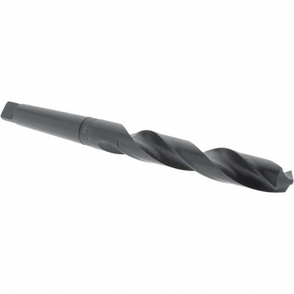 Taper Shank Drill Bit: 1" Dia, 3MT, 118 °, High Speed Steel