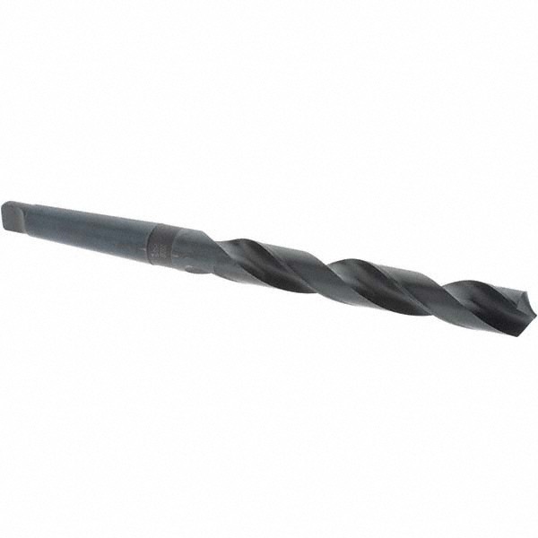 Taper Shank Drill Bit: 23/32" Dia, 2MT, 118 ° Point, High Speed Steel