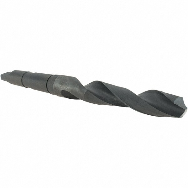 Taper Shank Drill Bit: 1.0625" Dia, 3MT, 118 °, High Speed Steel