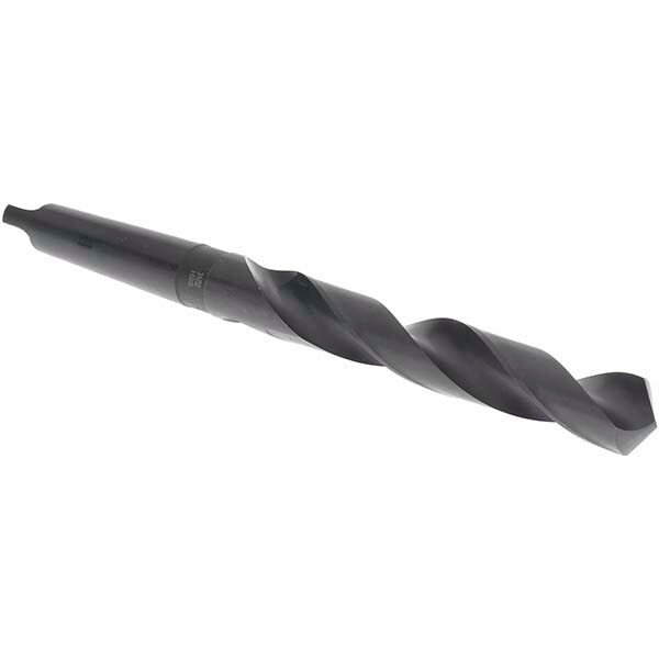 Taper Shank Drill Bit: 0.9688" Dia, 3MT, 118 °, High Speed Steel