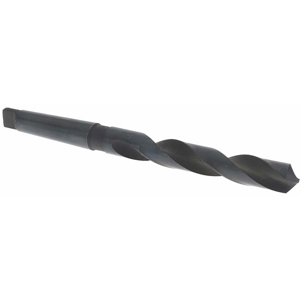 Taper Shank Drill Bit: 0.9375" Dia, 3MT, 118 °, High Speed Steel
