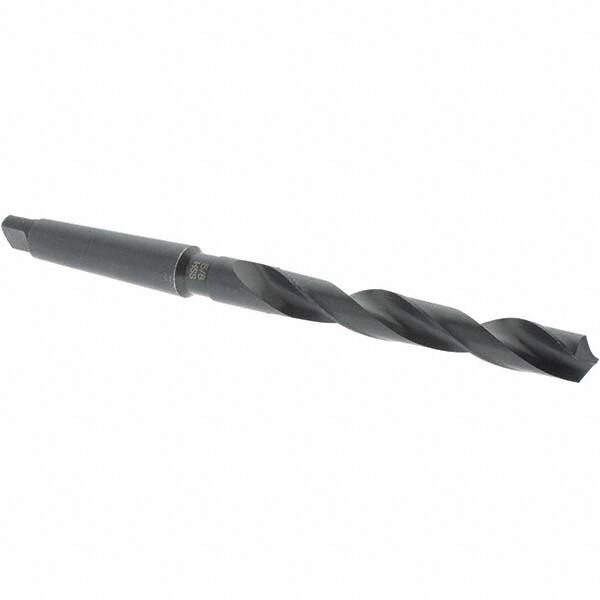 Taper Shank Drill Bit: 0.625" Dia, 2MT, 118 °, High Speed Steel