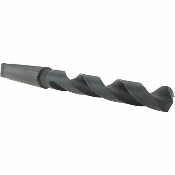 Taper Shank Drill Bit: 0.8438" Dia, 3MT, 118 °, High Speed Steel