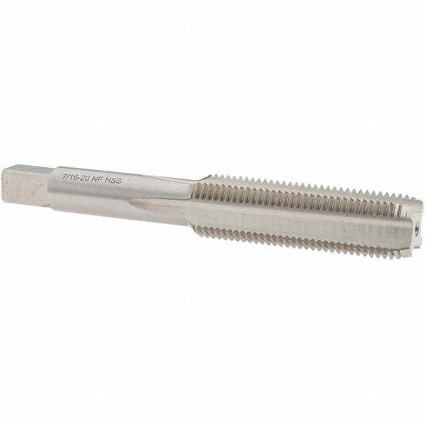 Hand STI Tap: 7/16-20 UNF, H3, 4 Flutes, Plug Chamfer