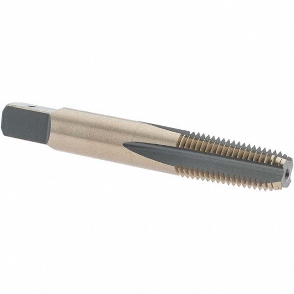 Standard Pipe Tap: 1/16-27, NPT, 4 Flutes, High Speed Steel, Oxide & Gold Finish