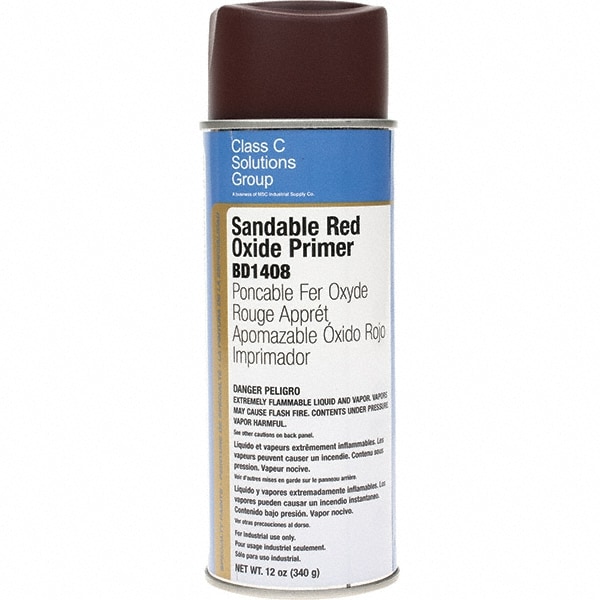 Primers; Product Type: Aerosol Primer ; Color: Red ; Container Size: 12 fl oz ; Direct To Metal: Yes ; Product Service Code: 8010