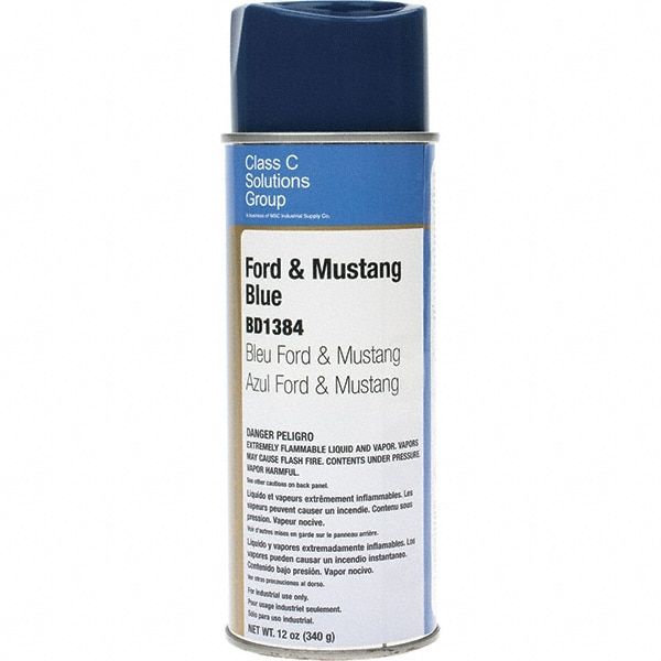 Enamel Spray Paint: Blue, 16 oz