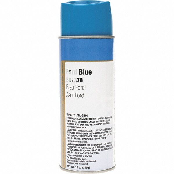 Enamel Spray Paint: Blue, 16 oz