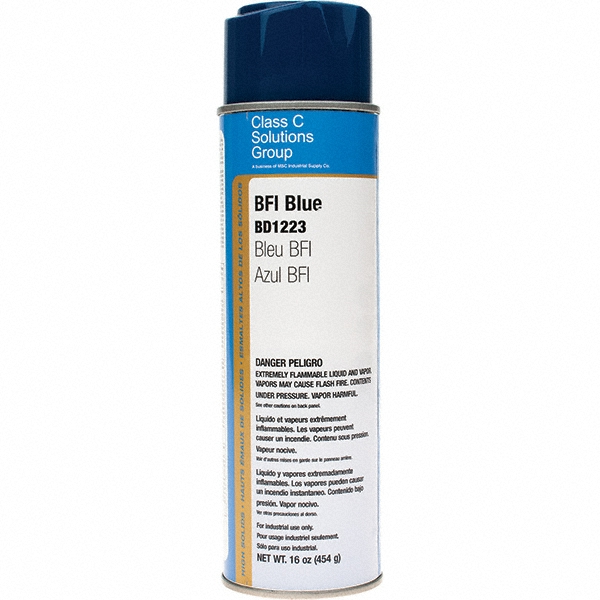Made in USA Striping Spray Paint Blue 45663408 MSC Industrial Supply