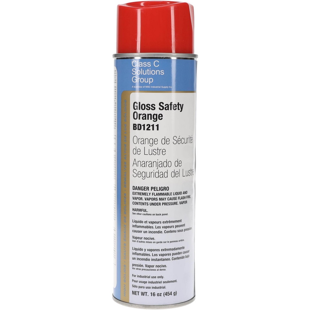 Made in USA - Striping Spray Paint: Black, Gloss - 45663580 - MSC  Industrial Supply