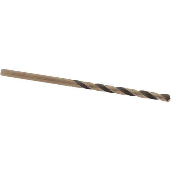 Mechanics Drill Bit: 2.5 mm Dia, 135 ° Point, High Speed Steel, Straight-Cylindrical Shank, Split Point