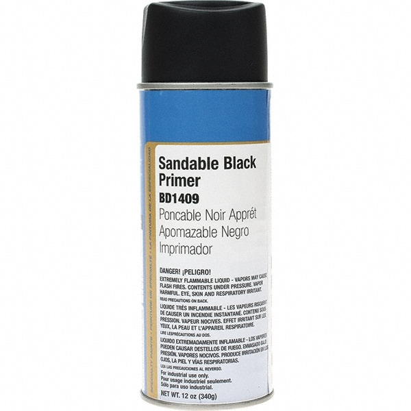 Primers; Product Type: Aerosol Primer ; Color: Black ; Container Size: 12 fl oz ; Direct To Metal: Yes ; Product Service Code: 8010