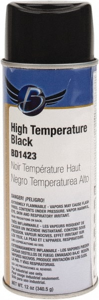 Made in USA - Striping Spray Paint: Black, Gloss - 45663580 - MSC  Industrial Supply