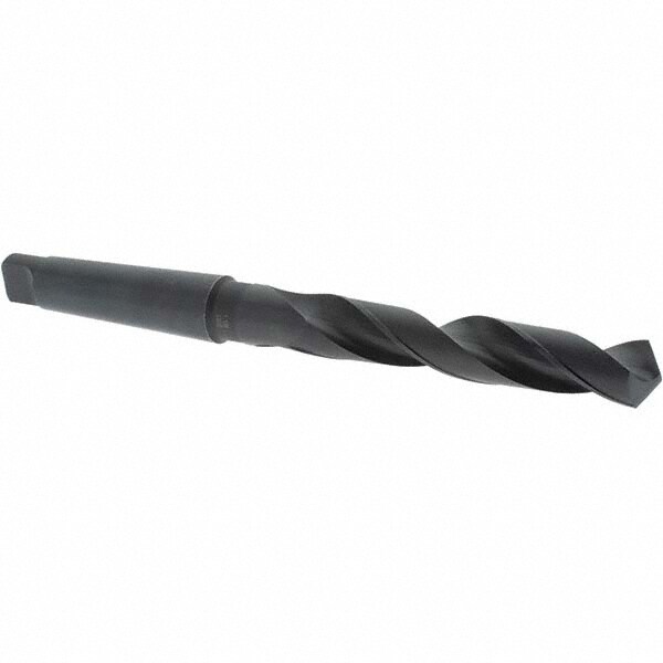 Taper Shank Drill Bit: 1.125" Dia, 4MT, 118 °, High Speed Steel