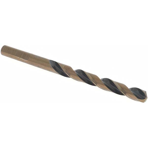 Mechanics Drill Bit: 7/32" Dia, 1350, High Speed Steel, Straight-Cylindrical Shank, Split Point