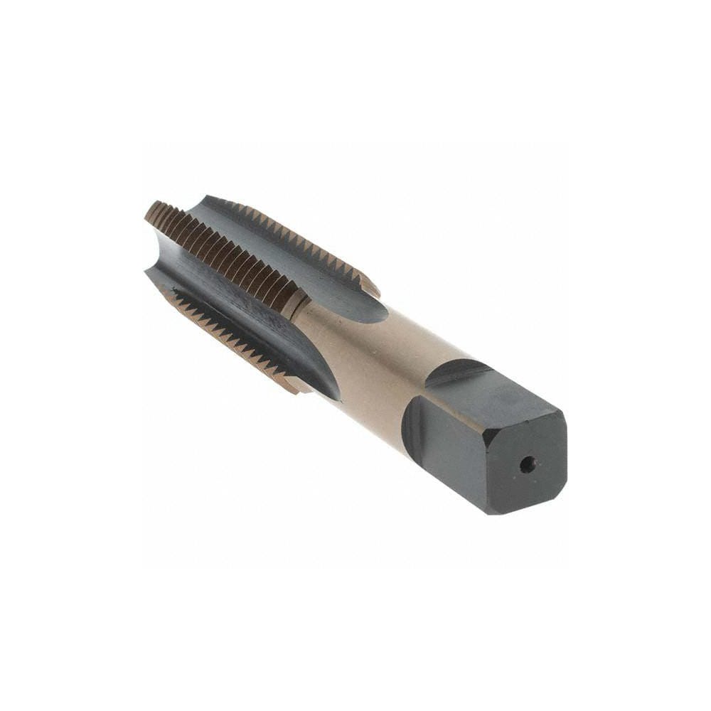 Import - Straight Flute Tap: 1-8 UNC, 4 Flute, Taper Chamfer