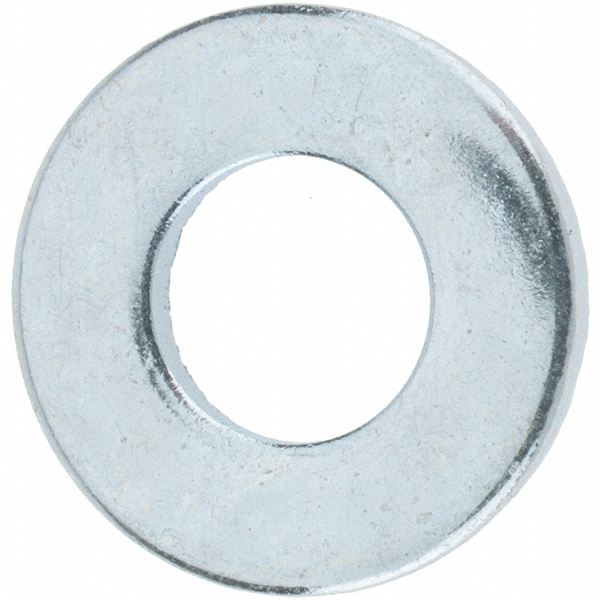Value Collection M8 Screw Standard Flat Washer Steel, ZincPlated