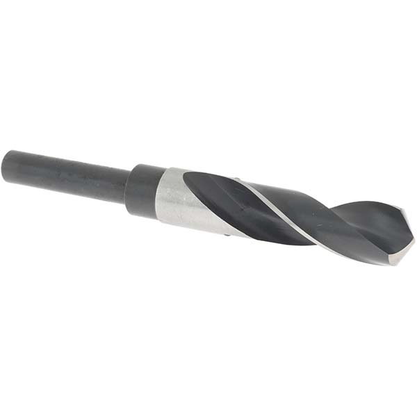 Reduced Shank Drill Bit: 13/16'' Dia, 1/2'' Shank Dia, 118 °, High Speed Steel