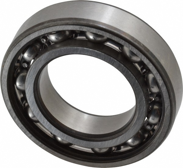 Deep Groove Ball Bearing: 55 mm OD, Open - Bearing Number 6006