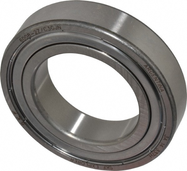 SKF 6008 2ZJEM Deep Groove Ball Bearing: 68 mm OD, Double Shield Image