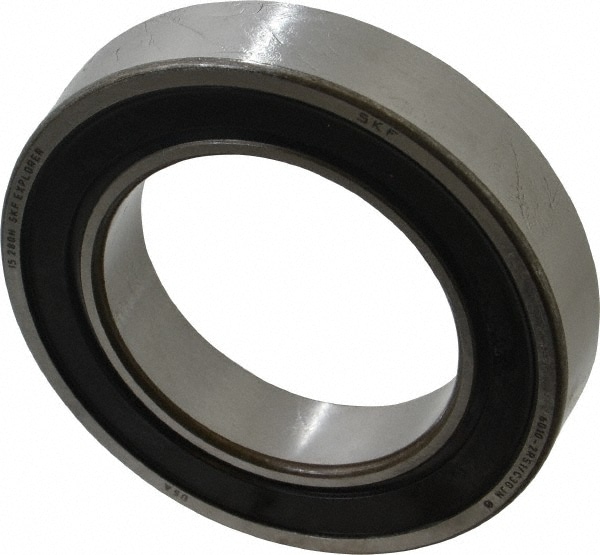 SKF 6010 2RSJEM Deep Groove Ball Bearing: 80 mm OD, Double Seal Image