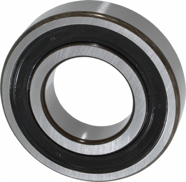 Deep Groove Ball Bearing: 72 mm OD, Double Seal - Bearing Number 6207